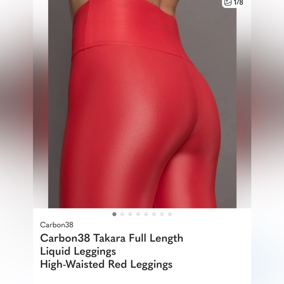 Carbon38 Takara Full Length
Liquid Leggings red size small - Picture 7 of 8